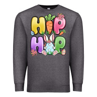 Charcoal Heather easter hip hop Premium Sweatshirt - MaliasSmallBusiness