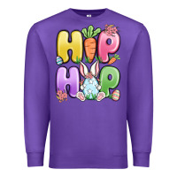 Purple easter hip hop Premium Sweatshirt - MaliasSmallBusiness