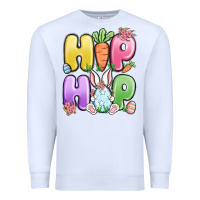 White easter hip hop Premium Sweatshirt - MaliasSmallBusiness