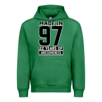 Emerald Made In 97 22 Years Of Awesomeness Urban Hoodie - Bettercallsaul