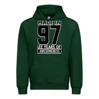 Forest Green Made In 97 22 Years Of Awesomeness Urban Hoodie - Bettercallsaul