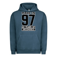 Pigment Midnight Navy Made In 97 22 Years Of Awesomeness Urban Hoodie - Bettercallsaul