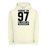 Pigment Pistachio Made In 97 22 Years Of Awesomeness Urban Hoodie - Bettercallsaul