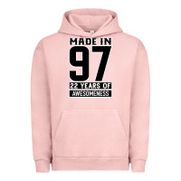 Pigment Salmon Made In 97 22 Years Of Awesomeness Urban Hoodie - Bettercallsaul