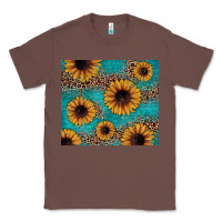 Chestnut sunflower turquoise glitter Classic Tee - JahusDesignShop