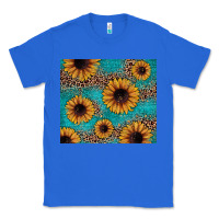 True Royal sunflower turquoise glitter Classic Tee - JahusDesignShop