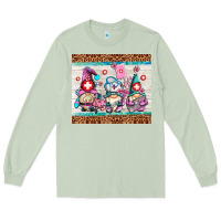 Matcha nurse gnomes Long Sleeve Tee - AdoDesignShop
