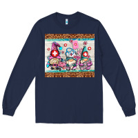 Navy nurse gnomes Long Sleeve Tee - AdoDesignShop