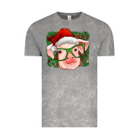 Cloud Rock christmas pig Vintage Tee - RanaPortraitStore