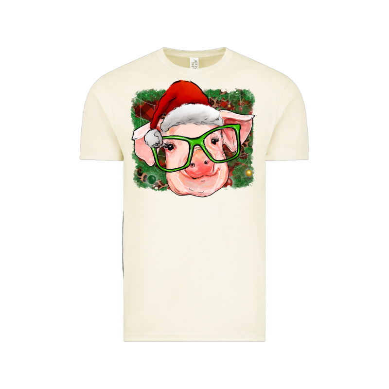 Christmas Pig Vintage Tee by RanaPortraitStore | Teevron