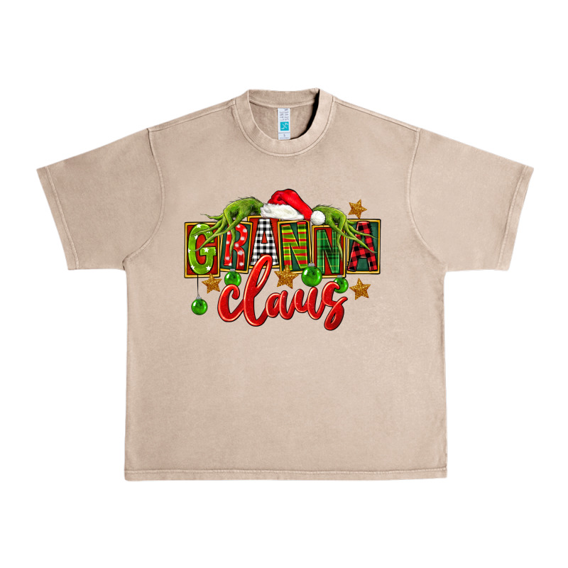 Christmas Granna Claus Urban Heavy Tee by FaDigitalArtStudio | Teevron