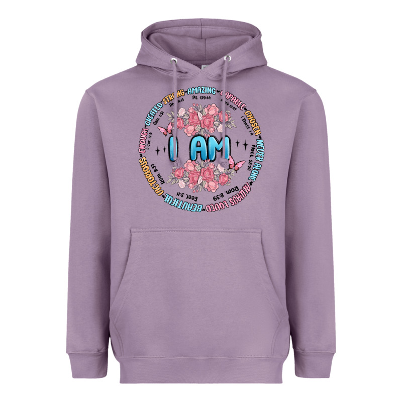 I Am Inspiration Heavyweight Hoodie by MaliasSmallBusiness | Teevron