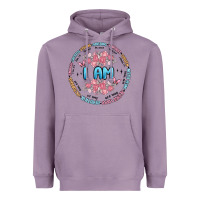 Lavender i am inspiration Heavyweight Hoodie - MaliasSmallBusiness