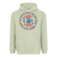 Matcha i am inspiration Heavyweight Hoodie - MaliasSmallBusiness