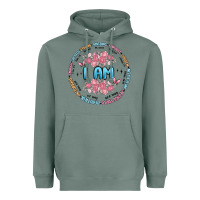 Sage i am inspiration Heavyweight Hoodie - MaliasSmallBusiness