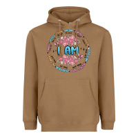 Toasted Coconut i am inspiration Heavyweight Hoodie - MaliasSmallBusiness