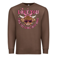Chestnut love you till the cows come home Premium Sweatshirt - MaliasSmallBusiness