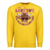 Lemon love you till the cows come home Premium Sweatshirt - MaliasSmallBusiness