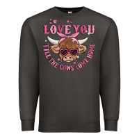 Smoke love you till the cows come home Premium Sweatshirt - MaliasSmallBusiness
