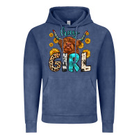 Vintage Denim hay girl Vintage Hoodie - Zillion Design Studio