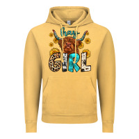 Vintage Mustard hay girl Vintage Hoodie - Zillion Design Studio