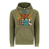 Vintage Olive hay girl Vintage Hoodie - Zillion Design Studio