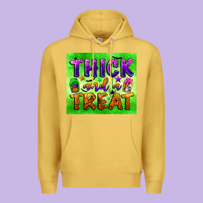Thick And A Treat Premium Hoodie Designed By Bundleandbundleshop