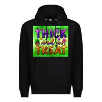 Black thick and a treat Premium Hoodie - BundleAndBundleShop
