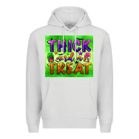 Dove Grey thick and a treat Premium Hoodie - BundleAndBundleShop