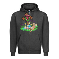Charcoal Heather religious easter bunny cross Zipper Hoodie - AdoDesignShop