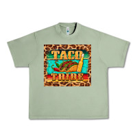 Oil Green taco tribe Urban Heavy Tee - BarkalooDesign