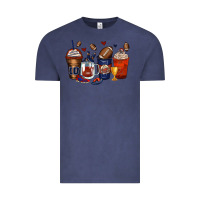 Vintage Denim american football coffee cups Vintage Tee - Zillion Design Studio