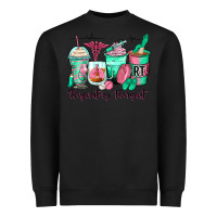 Black respiratory therapist coffee cups Heavyweight Sweatshirt - Zillion Design Studio