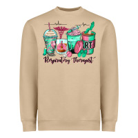 Mushroom respiratory therapist coffee cups Heavyweight Sweatshirt - Zillion Design Studio