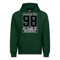 Forest Green Made in 98 22 Years Of Awesomeness Urban Hoodie - Bettercallsaul