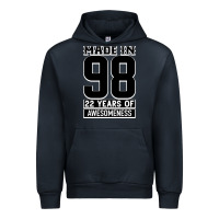 Navy Made in 98 22 Years Of Awesomeness Urban Hoodie - Bettercallsaul