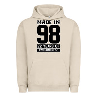 Pigment French Oak Made in 98 22 Years Of Awesomeness Urban Hoodie - Bettercallsaul