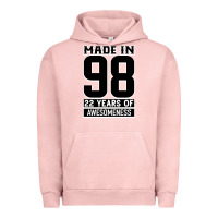 Pigment Salmon Made in 98 22 Years Of Awesomeness Urban Hoodie - Bettercallsaul