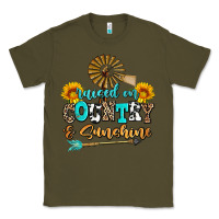 Army Green raised on country and sunshine Classic Tee - AdoDesignShop
