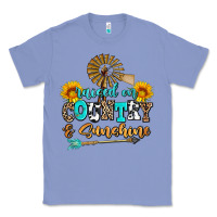 Colony Blue raised on country and sunshine Classic Tee - AdoDesignShop