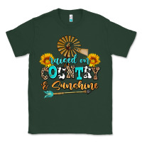 Sports Green raised on country and sunshine Classic Tee - AdoDesignShop