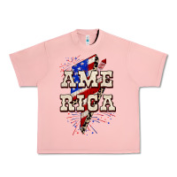 Salmon America 4th of July Urban Heavy Tee - CowGirlArtShop