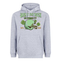 Heather Grey saint patrick university Heavyweight Hoodie - MaliasSmallBusiness