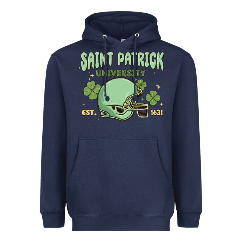 Saint Patrick University Heavyweight Hoodie by MaliasSmallBusiness | Teevron