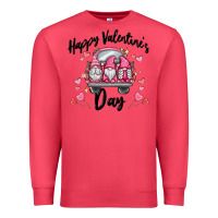 Cardinal happy valentine's day gnome truck Premium Sweatshirt - MaliasSmallBusiness