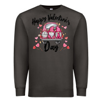 Smoke happy valentine's day gnome truck Premium Sweatshirt - MaliasSmallBusiness