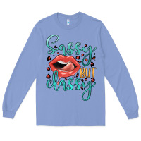 Colony Blue sassy but classy Long Sleeve Tee - JahusDesignShop