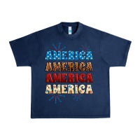 Navy Western America Urban Heavy Tee - Neo Western