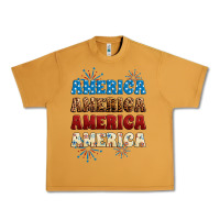 Peanut Butter Western America Urban Heavy Tee - Neo Western