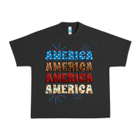 Pigment Black Western America Urban Heavy Tee - Neo Western